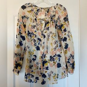 Lucky Brand Floral Blouse